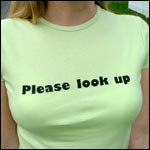 stop looking at this girls boobs